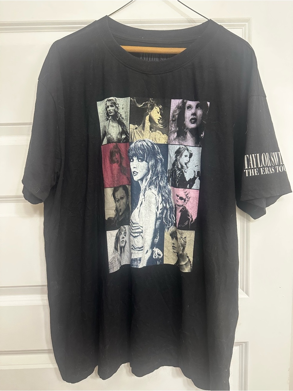 Taylor Swift The Eras Tour Black Graphic Tee